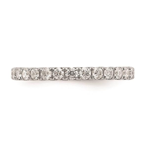 Pure Fire 14kt. White Gold Lab Grown Diamond Eternity Band