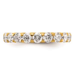 Pure Fire 14kt. Yellow Gold Lab Grown Diamond Eternity Band alternate view