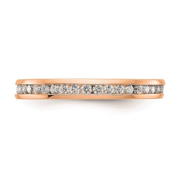 Pure Fire 14kt. Rose Gold Lab Grown Eternity Band