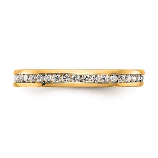 Pure Fire 14kt. Yellow Gold Lab Grown 1/2ctw. Eternity Band