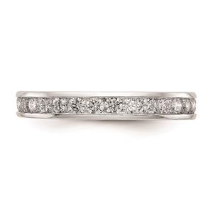 Pure Fire 14kt. White Gold Lab Grown 1ctw. Eternity Band