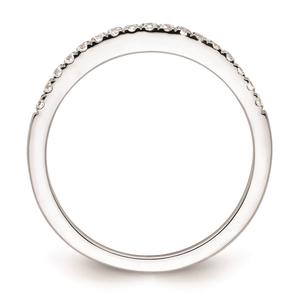 Pure Fire 14kt. White Gold Lab Grown Diamond Wedding Band alternate view