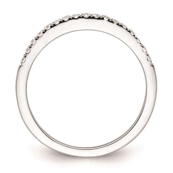 Pure Fire 14kt. White Gold Lab Grown Diamond Wedding Band alternate view
