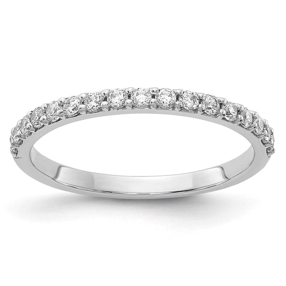 Endless Affection(tm) White Gold 2mm Diamond Ring