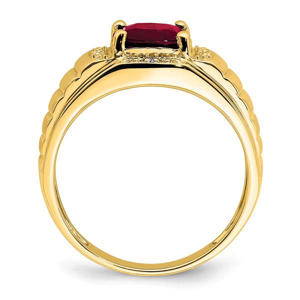 Mens Gentlemens Classics(tm) 14kt. Gold 2 1/2ctw. Ruby Ring alternate view