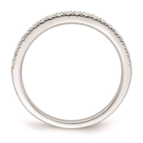 Pure Fire 14kt. White Gold Lab Grown Diamond Wedding Band alternate view