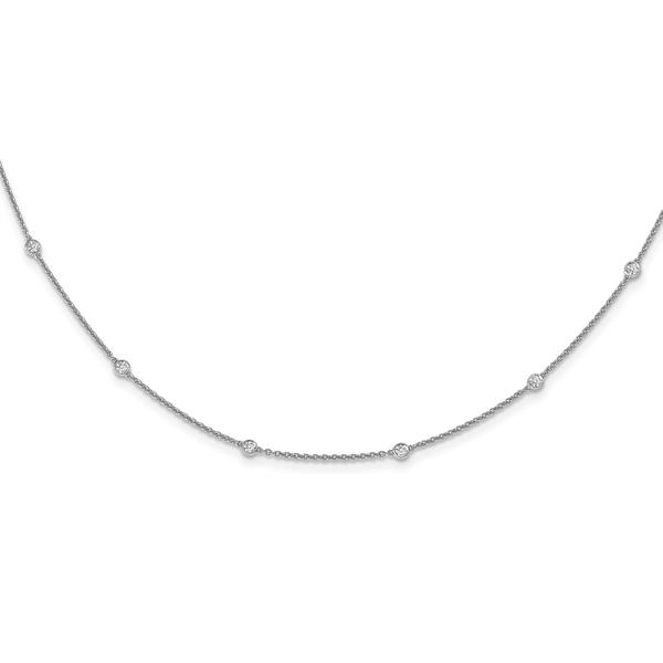 Diamond Classics(tm) 14kt. Diamond Cable Chain Necklace