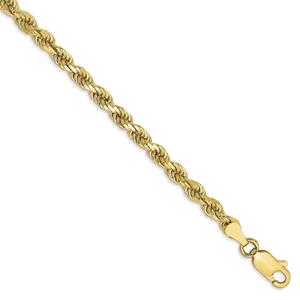 Gold Classics(tm) 10kt. Gold 3.5mm 9in. Ankle Bracelet