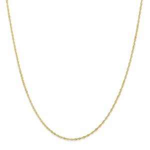 Gold Classics(tm) 10kt. 1.1mm Singapore Chain Anklet Bracelet alternate view