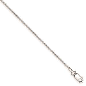 Gold Classics(tm) 10kt. White Gold 0.9mm 9in. Anklet Bracelet