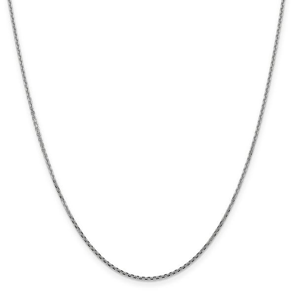Gold Classics(tm) 10kt. White 1.45mm 9in. Chain Ankle Bracelet alternate view