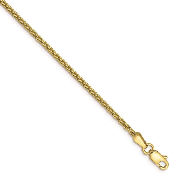 Gold Classics(tm) 10kt. 7in. Parisian Wheat Chain Bracelet