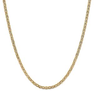 Gold Classics(tm) 3.20mm. Semi-Solid Anchor Chain Bracelet alternate view