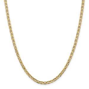 Gold Classics(tm) 3.75mm. Concave Anchor Chain Bracelet alternate view