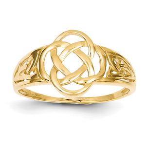 Gold Classics(tm) 14kt. Yellow Celtic Knot Ring