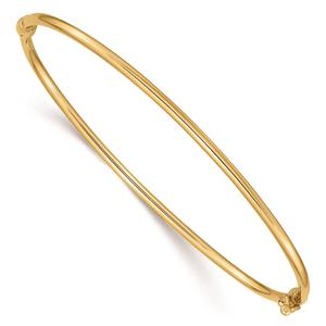 Gold Classics(tm) 14kt. Gold Hinged Bangle Bracelet
