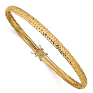 Gold Classics(tm) 14kt. Yellow Gold Polished Flexible Bangle