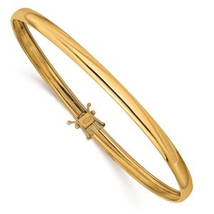 Gold Classics(tm) 14kt. Yellow Gold Polished Flexible Bangle