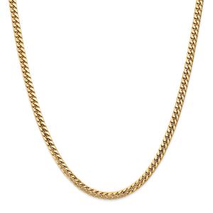 Gold Classics(tm) 4.3mm. 14kt. Solid Miami Cuban Chain Bracelet alternate view