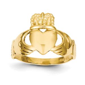 Gold Classics(tm) 14kt. Gold Claddagh Ring