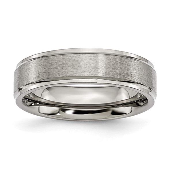 Mens Endless Affection(tm) Titanium 6mm Polished Wedding Band