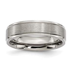 Mens Endless Affection(tm) Titanium 6mm Polished Wedding Band