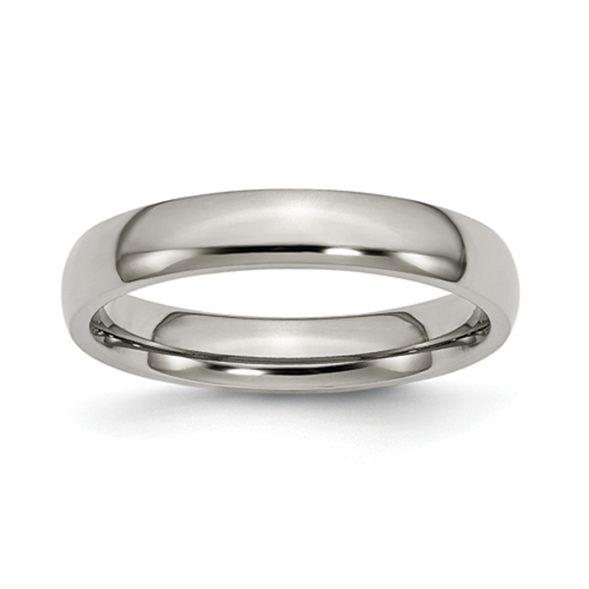 Mens Endless Affection(tm) 4mm Titanium Brushed Wedding Band