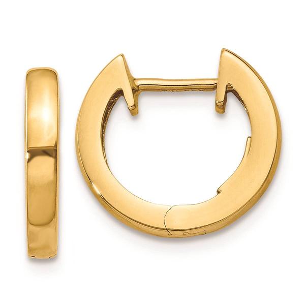 Gold Classics(tm) 14kt. Gold Polished 2mm Hoop Earrings