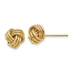Gold Classics(tm) 14kt. Gold Triple Twisted Stud Earrings