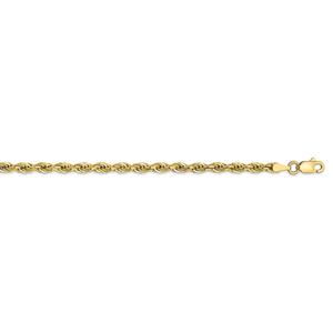 Gold Classics(tm) 10kt. 3.0mm 26in. Semi-Solid Rope Chain