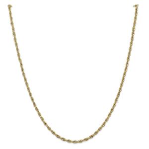 Gold Classics(tm) 10kt. Semi-Solid Rope Chain Necklace
