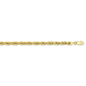 Adult Unisex Gold Classics(tm) 10kt. 16-in. Rope Chain Necklace