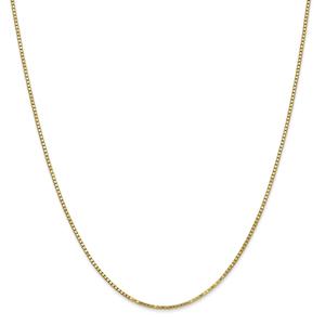 Gold Classics(tm) 10kt. Gold 1.30mm 16in. Box Chain Necklace