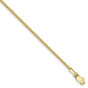Gold Classics(tm) 10kt. Gold 1.30mm 16in. Box Chain Necklace alternate view