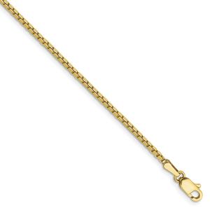 Gold Classics(tm) 10kt. Gold 1.5mm 18in. Box Chain Necklace alternate view