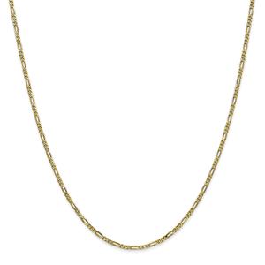 Gold Classics(tm) 10kt. 1.75mm 22in. Polished Figaro Chain