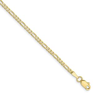Gold Classics(tm) 10kt. 2.2mm 20in. Figaro Link Chain alternate view