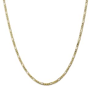 Gold Classics(tm) 10kt. 2.75mm 30in. Flat Figaro Chain