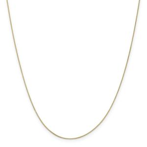 Gold Classics(tm) 10kt. 0.5mm 20in. Box Chain Necklace