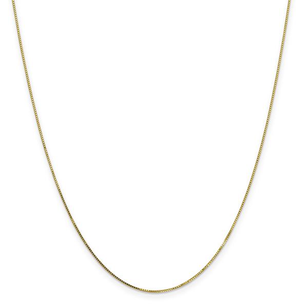 Gold Classics(tm) 10kt. Gold 0.7mm 20in. Box Chain Necklace