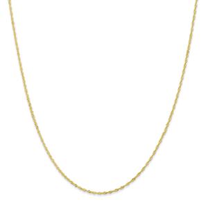 Gold Classics(tm) 10kt. 1.10mm 18in. Singapore Chain Necklace