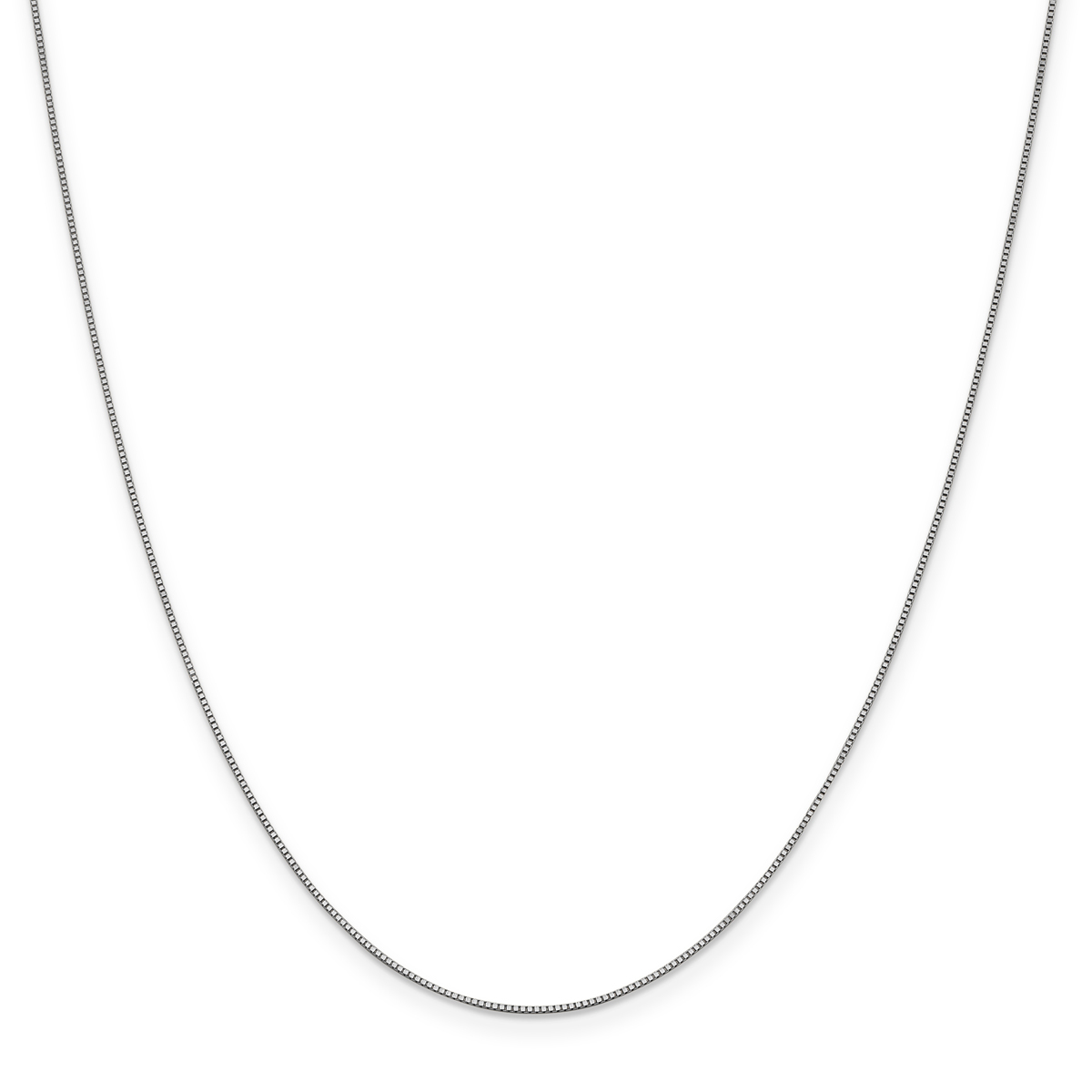 Gold Classics(tm) 10kt. White Gold 0.7mm 16in. Chain Necklace