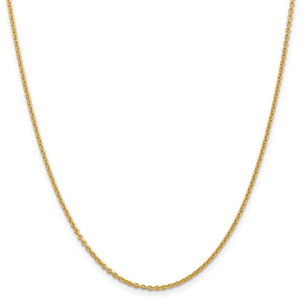 Gold Classics(tm) 10kt. 1.8mm Solid Cable Chain Necklace