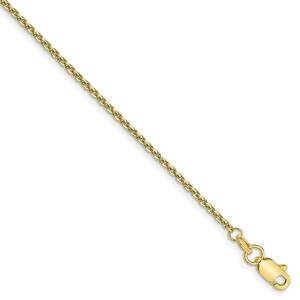 Gold Classics(tm)10kt. 1.45mm 20in. Diamond Cut Chain Necklace alternate view