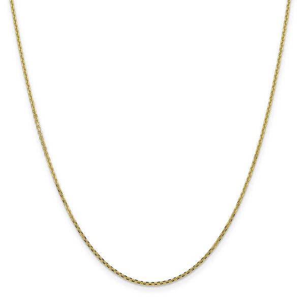 Gold Classics(tm)10kt. 1.45mm 24in. Diamond Cut Chain Necklace