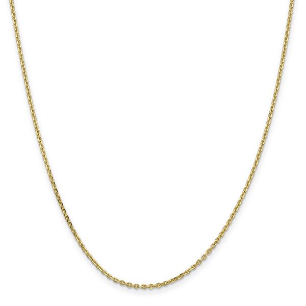 Gold Classics(tm) 10kt. 1.65mm Diamond Cut Chain Necklace