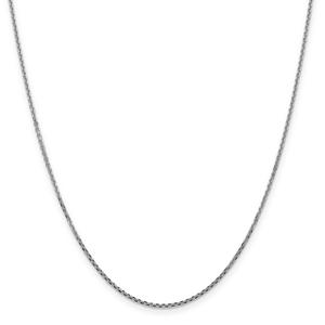 Gold Classics(tm) 10kt. 1.45mm 20in Diamond Cut Cable Necklace