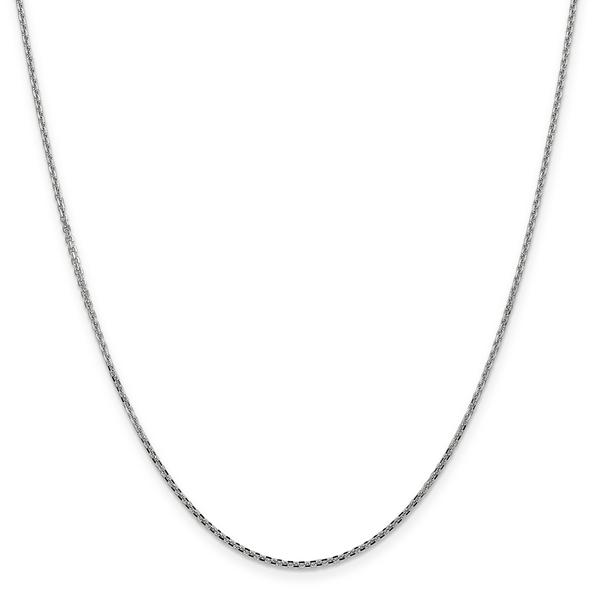 Gold Classics(tm) 10kt. White 1.45mm 24in Cable Chain Necklace