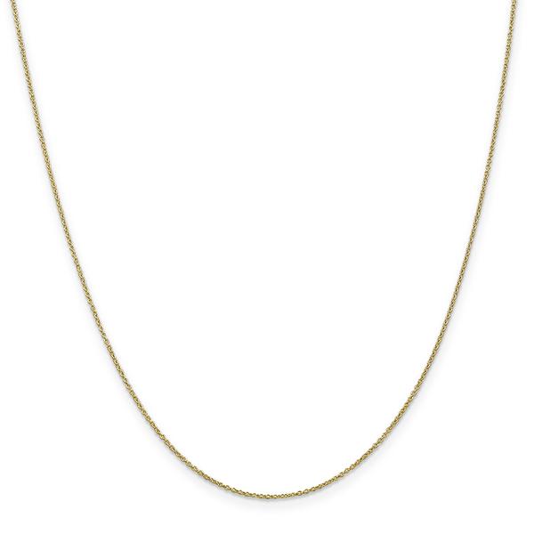Gold Classics(tm) 10kt. Gold 0.9mm 20in. Cable Chain Necklace