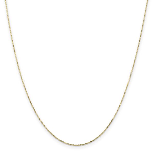 Gold Classics(tm) 10kt. Gold 0.80mm Cable Chain Necklace